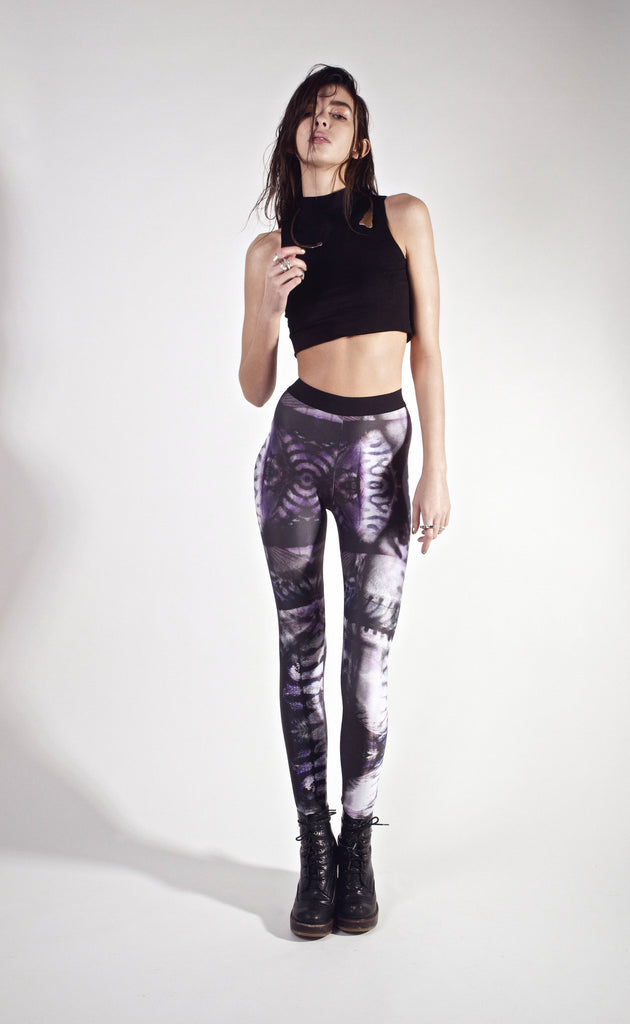 MONA SWIMS - Negative Print Leggings